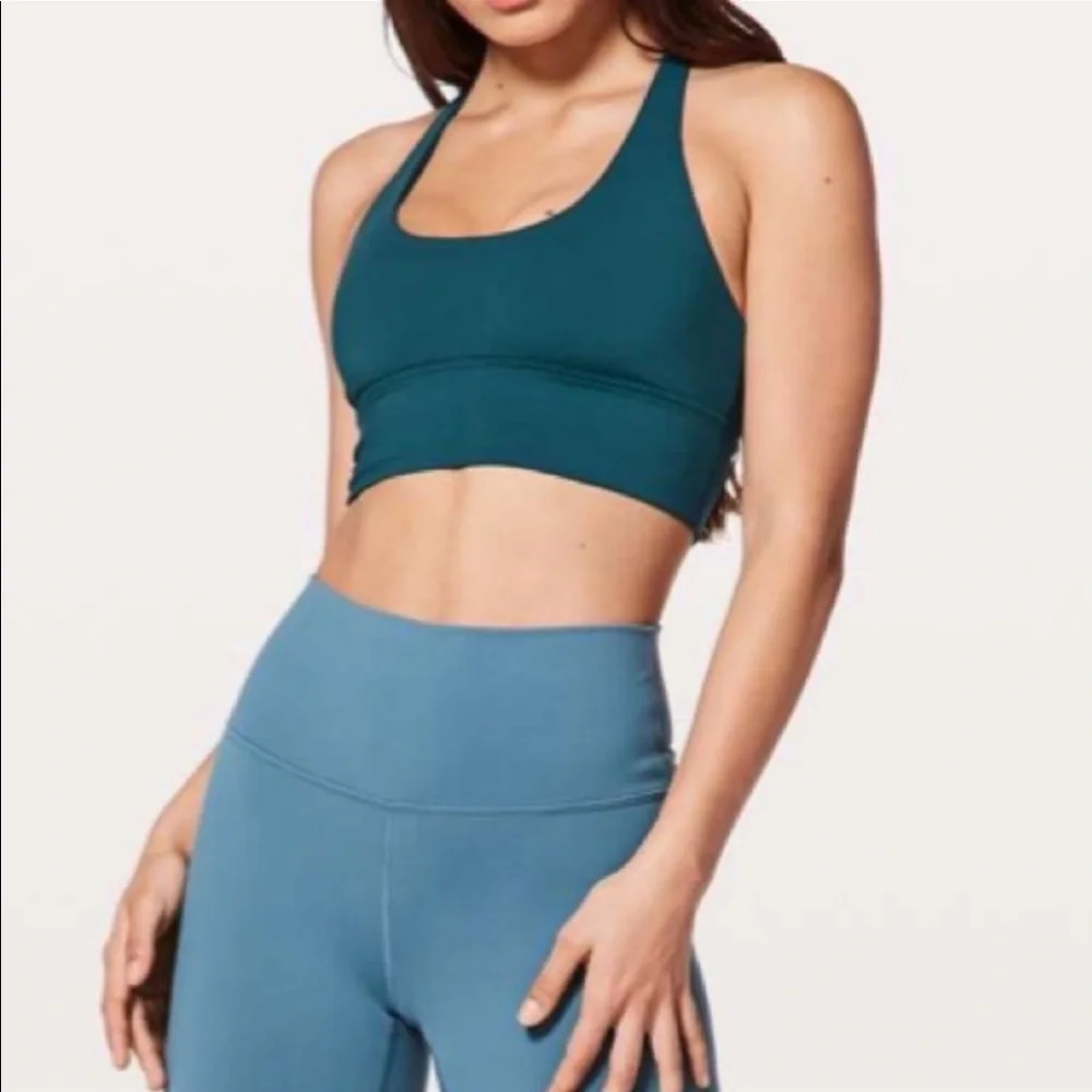 Lululemon Free To Be Moved Bra size 4 Deep Uniform Blue - Picture 4 of 8